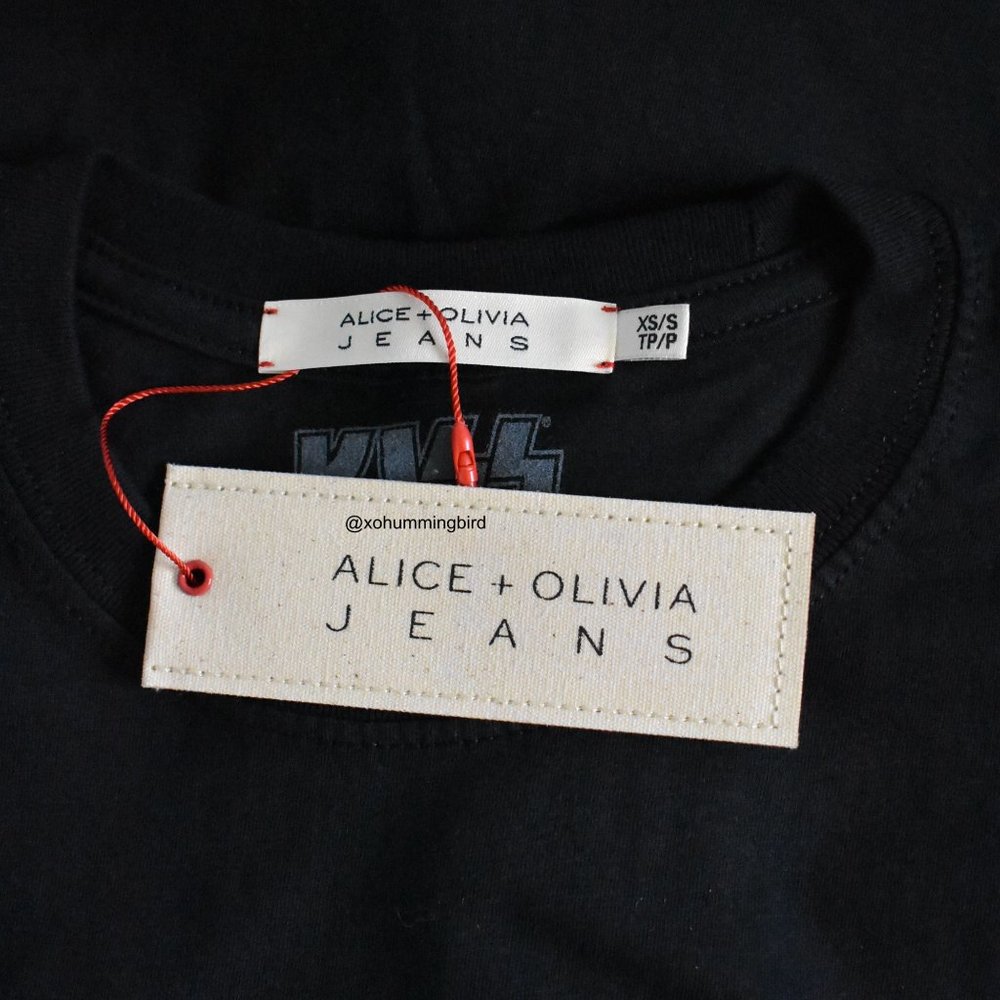 Alice + Olivia | Milo Kiss Tee - Picture 11 of 12